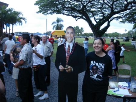 Obama Rally Hilo